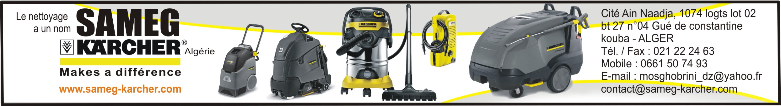 SAMEG KARCHER Algerie
